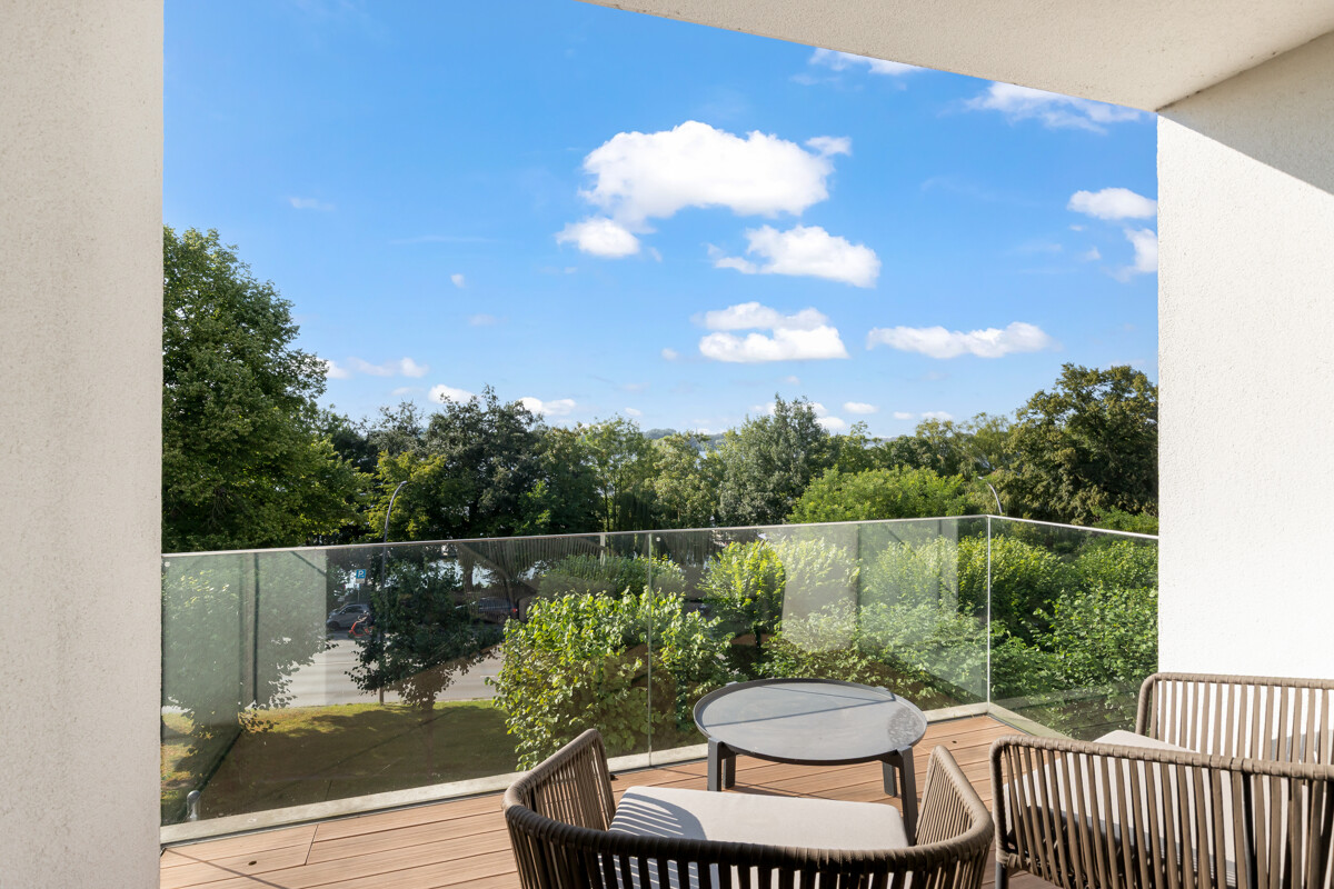 Balkon Aussicht