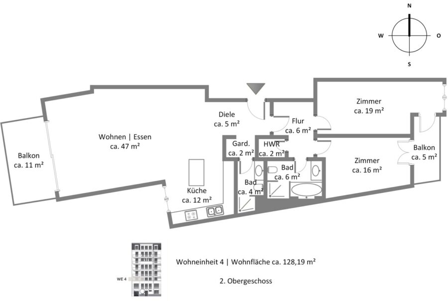 Wo Design zu Hause ist - Grundriss (16918)