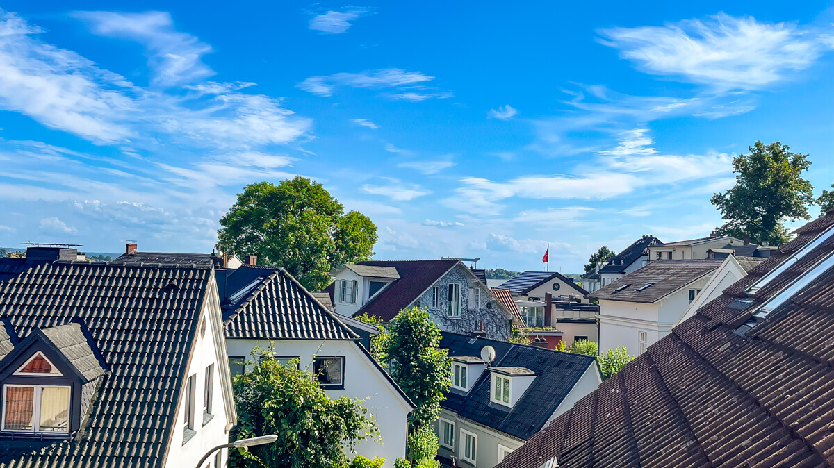 Blick aus dem Fenster