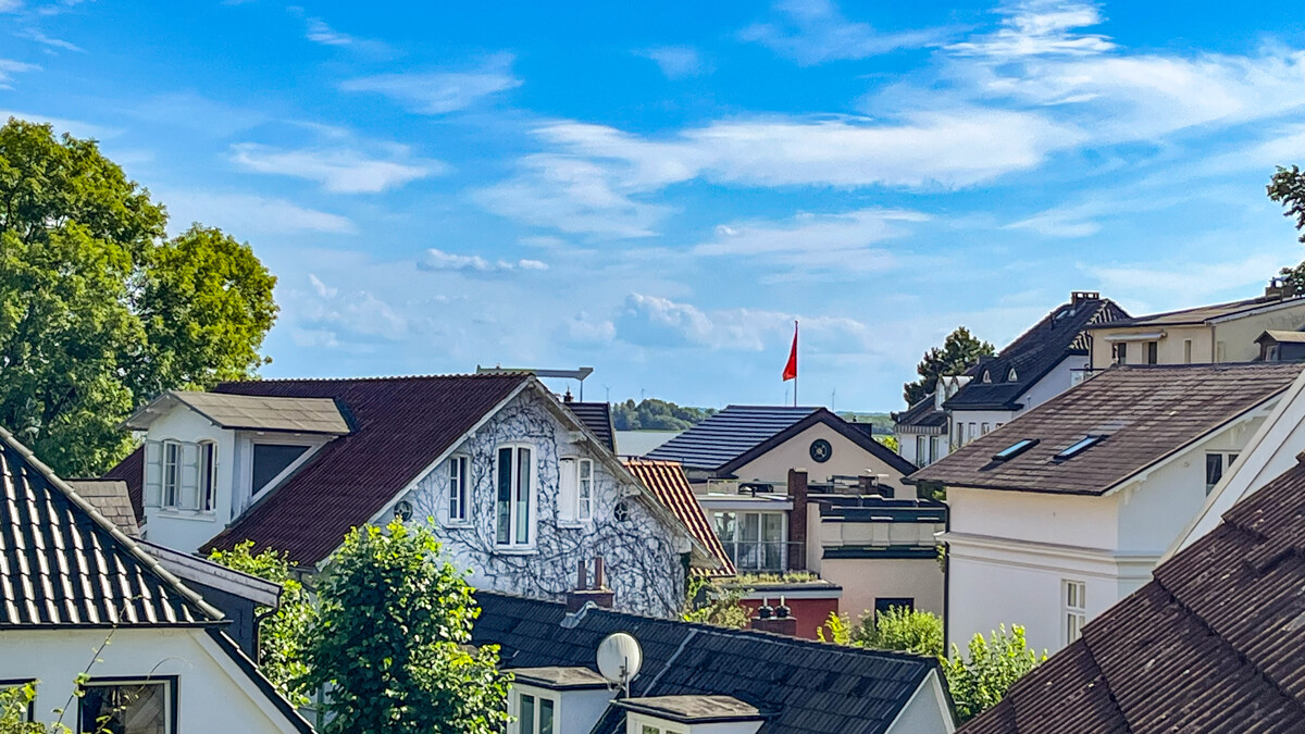 Blick aus dem Fenster