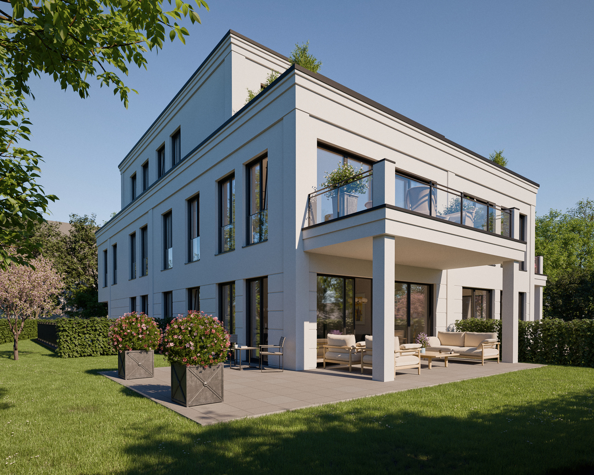 Hausansicht (KI Visualisierung)