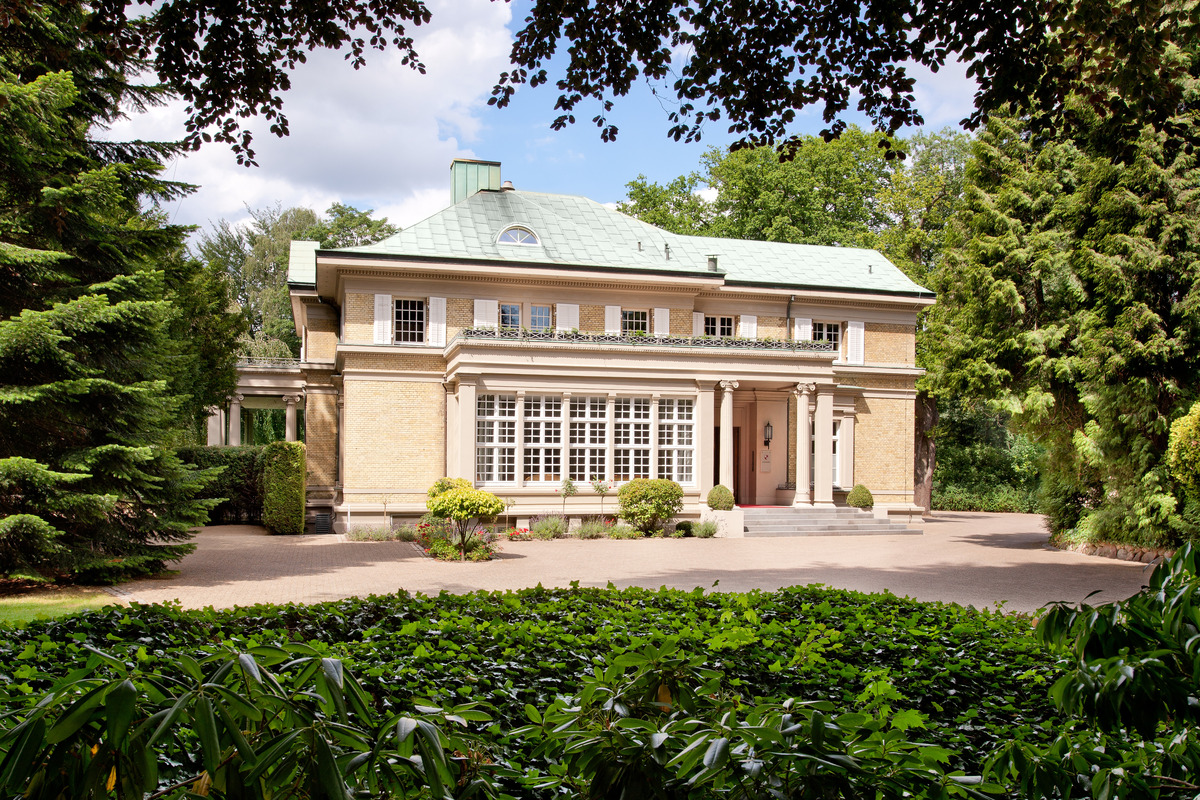 Ansicht der Villa