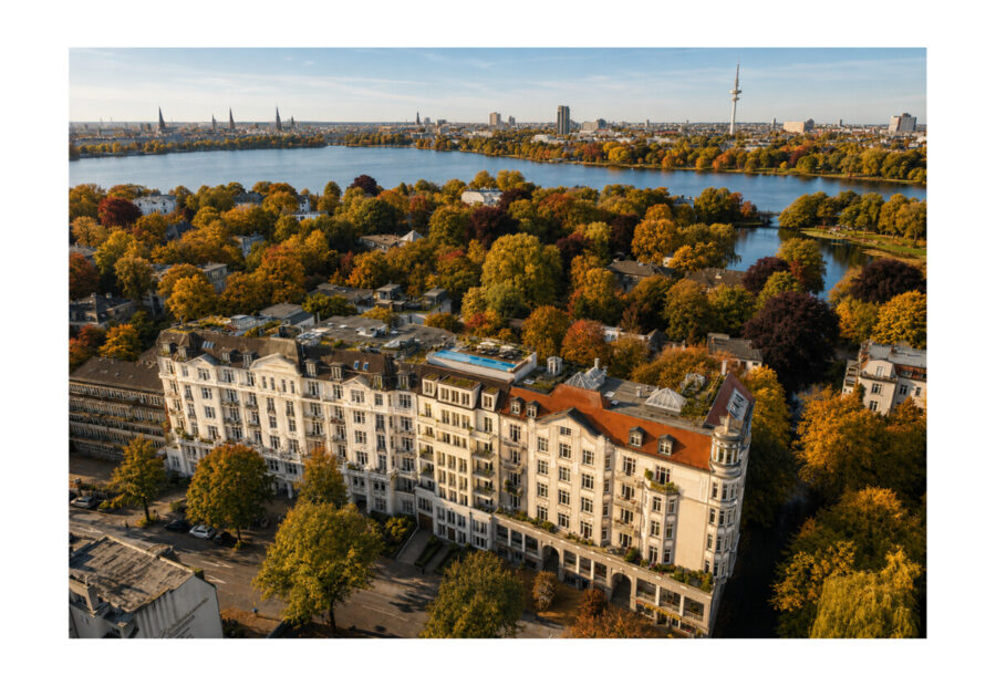 Wertigkeit die bleibt, Lage die trägt - An der Alster und mitten im Leben (16789)