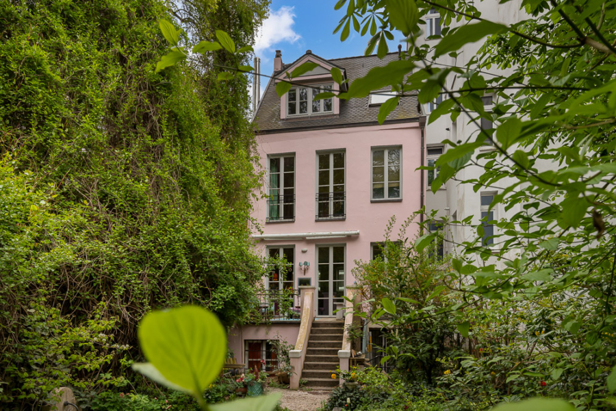 Pour la vie – einmaliges Stadthaus im Karolienviertel - Gartenansicht (11849)