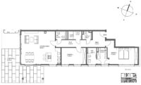Erdgeschoss - W1 - Variante 1 - ca. 121 m²